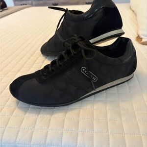 Coach Katelyn Women's Black Signature Sneakers